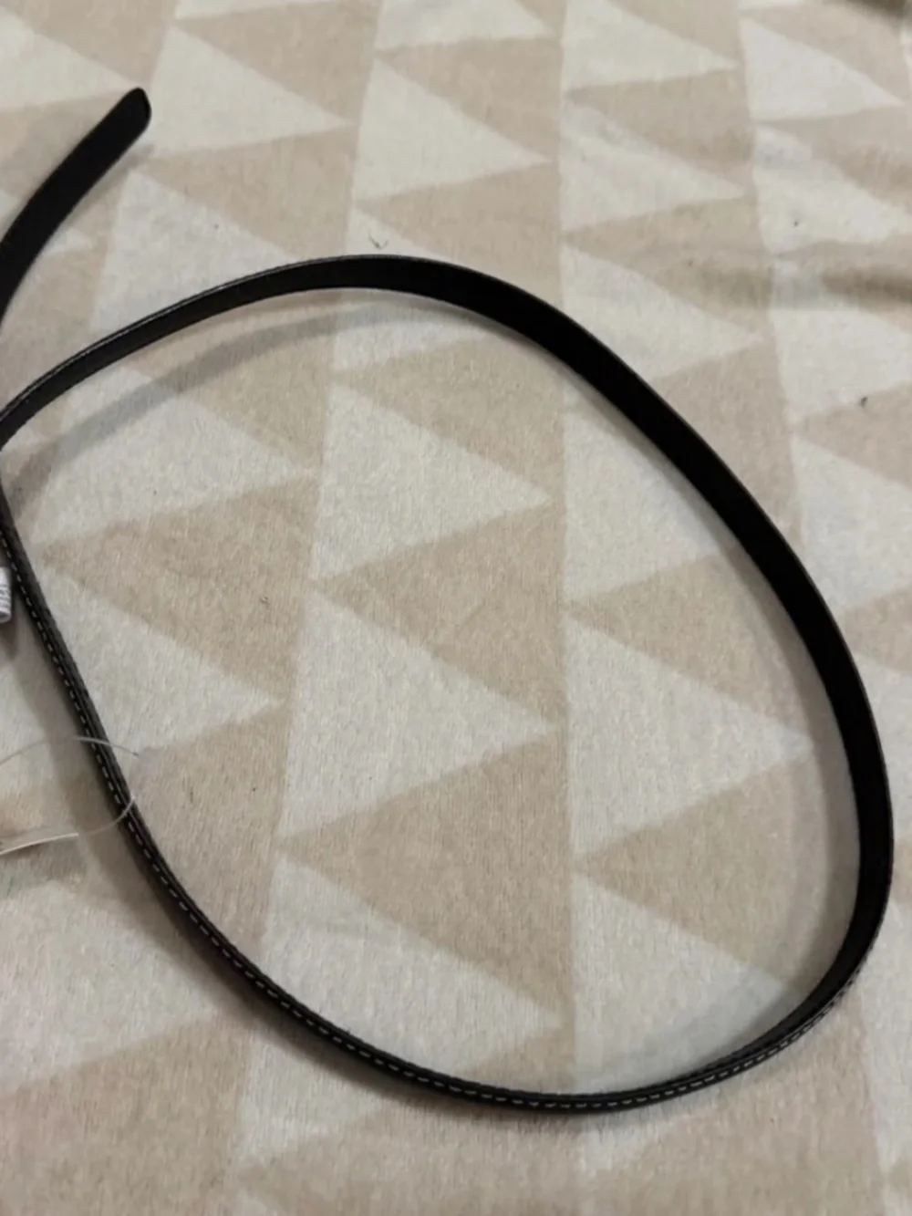 Madewell The Essential Skinny Leather Belt - True Black